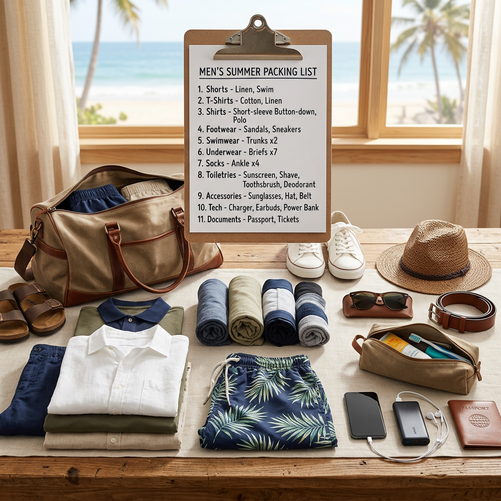 What to Actually pack for Summer Travel